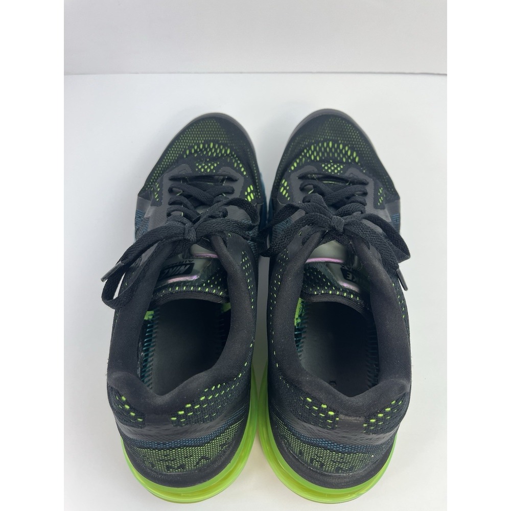 Nike Air Max 2014 Men's Size 10.5 Photo Blue Black Green Running Shoes Sneakers - Picture 6 of 8